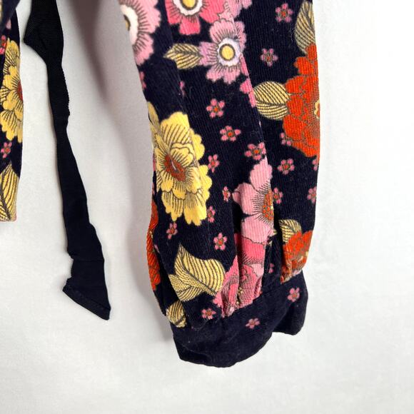 Elevenses Navy Floral Blazer 4P - Picture 8 of 9